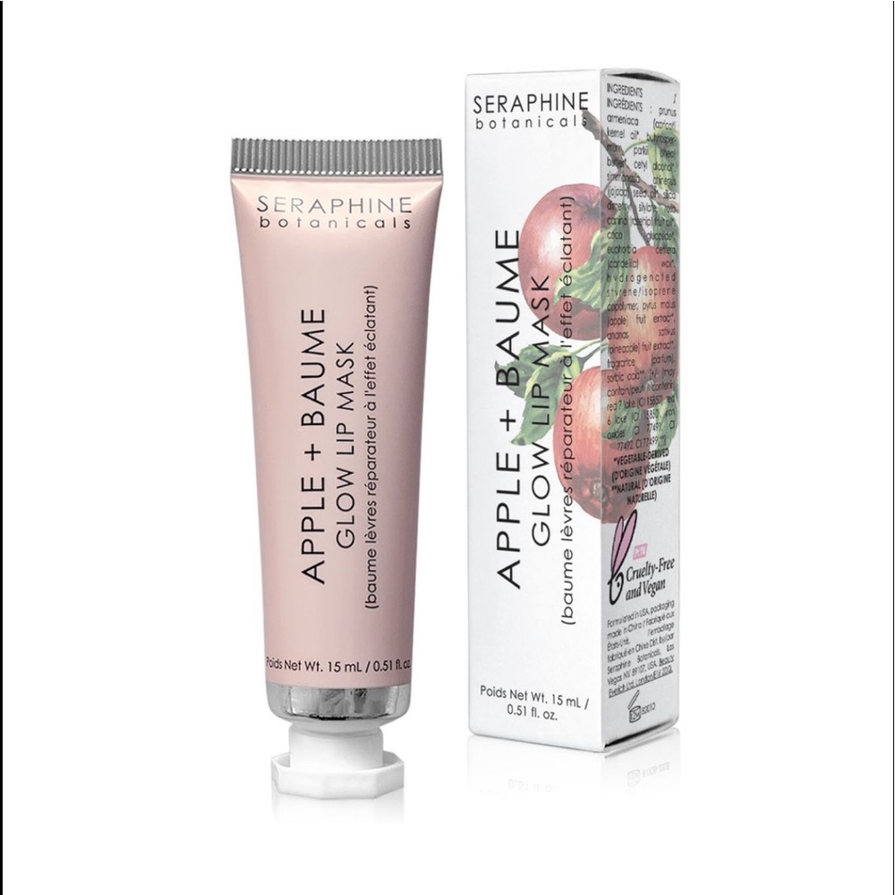Apple + baume glow lip mask